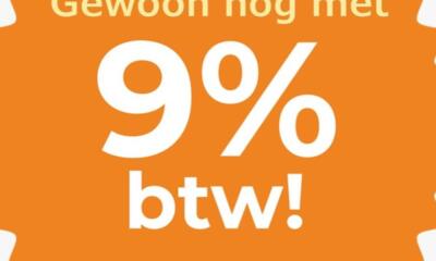 Gewoon nog met 9 btw