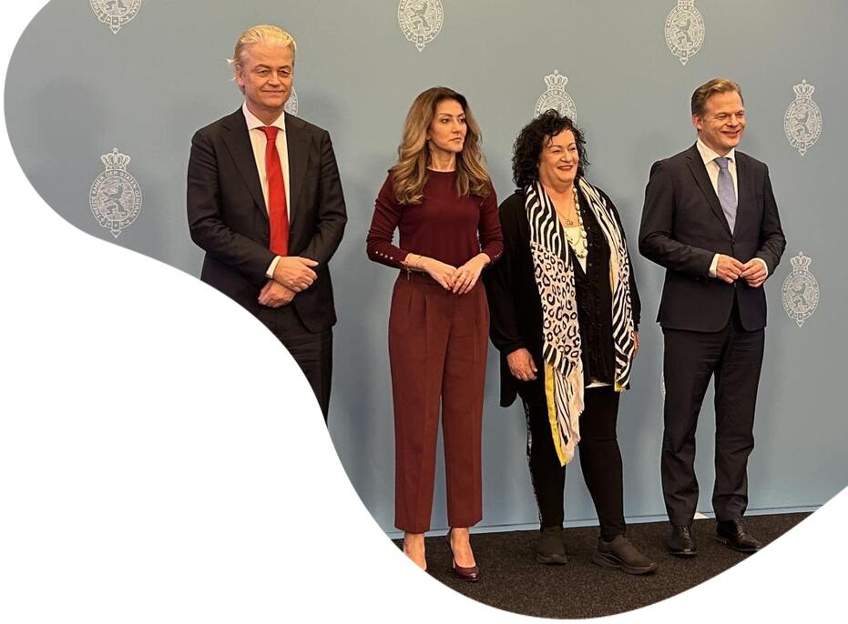 Coalitie vier fractievoorzitters