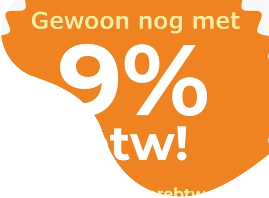 Gewoon nog met 9 btw